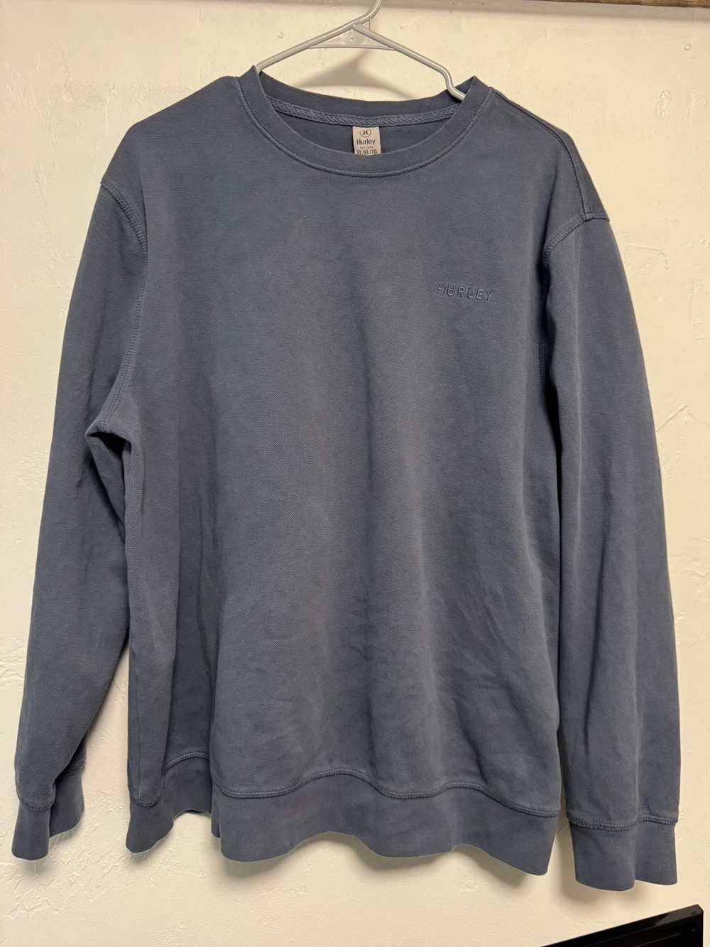 Hurley Blue Crewneck Sweater